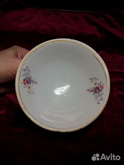 Ваза конфетница фарфор 1952 г.Винтаж СССР ретро