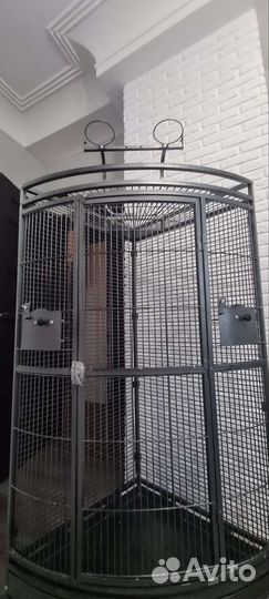 Вольер для попугая угловой