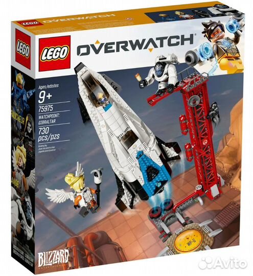 Lego Overwatch 75975 Пост наблюдения: Гибралтар