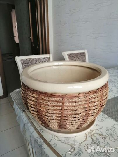 Керамические горшки 2 шт