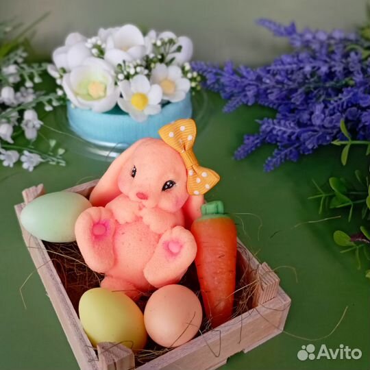 Пасхальные сувениры из мыла