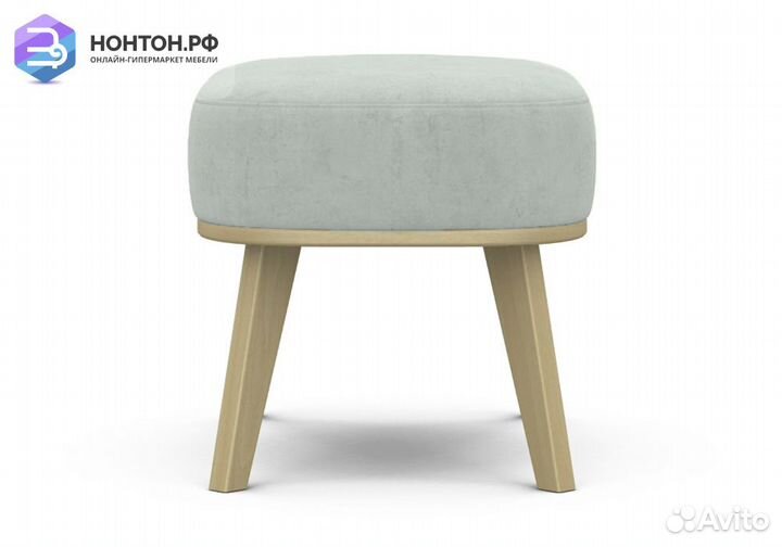 Банкетка Комфорт-5 светло-серая