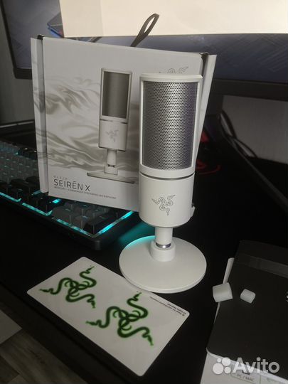 Микрофон razer seiren x