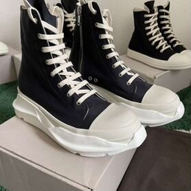 Rick Owens Drkshdw Abstract Ramones высокие кеды