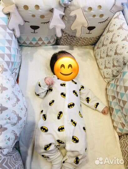 Бортики в детскую кроватку