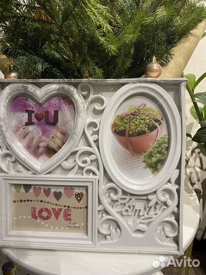 Фоторамка деревянная