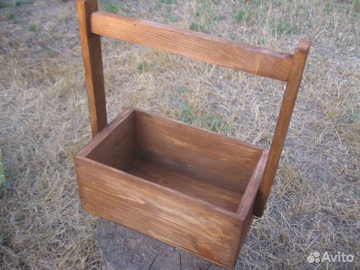 Ящики для цветов из дерева