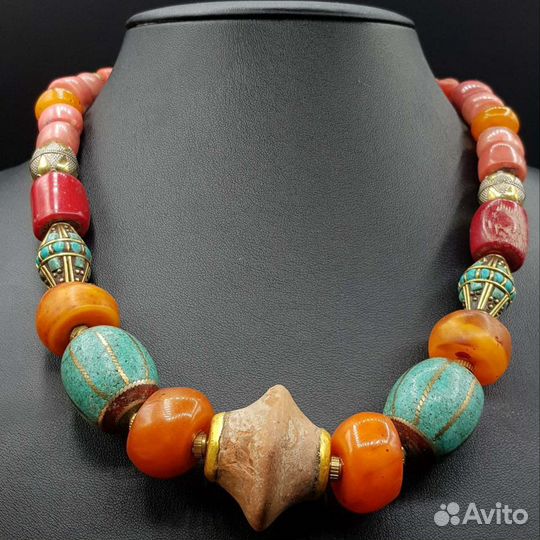 Бусы этнические. Берберы. Из коллекции