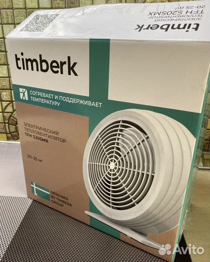 Настольный тепловентилятор Timberk 2000Вт Новый