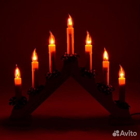 Светильник рождественская горка