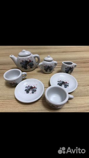 Мини фарфоровый сервиз