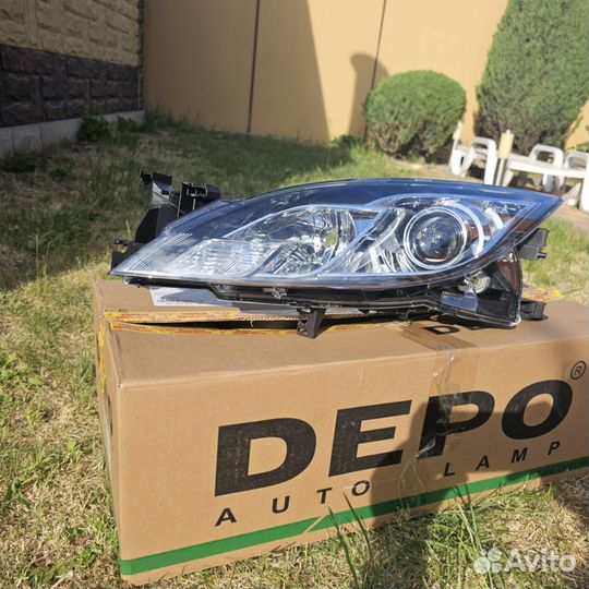 Фара левая мазда 6