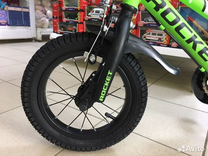 Велосипед детский 2-х колесный 12д rocket