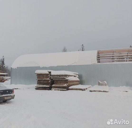 Ангар прямостенный с монтажом под ключ