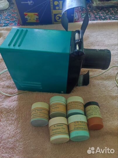 Фильмоскоп +диафильмы