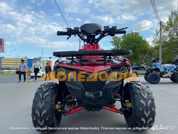 Квадроцикл Urban ATV125 Red lenses