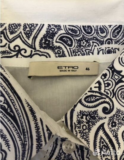Рубашка etro, размер L