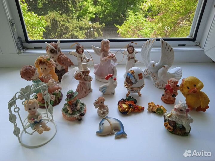 Статуэтки фарфор икерамика