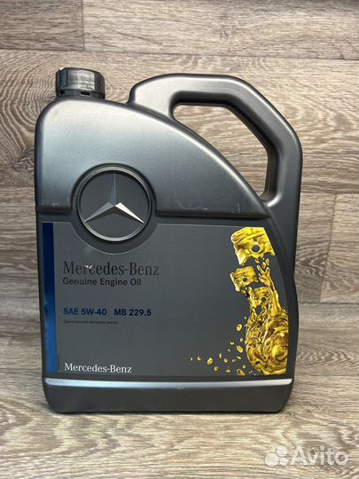 Масло моторное Mercedes-Benz 5w40 MB 229.5, 5л