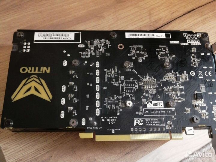 Видеокарта rx460 4gb