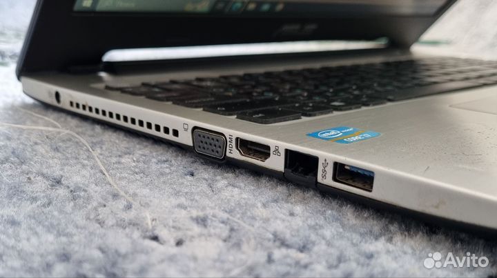 Игровой ноутбук asus i7/GT740M/8озу/ssd+hdd