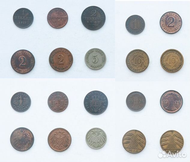 Германия, империя, фрг, гдр, памятные, серебро