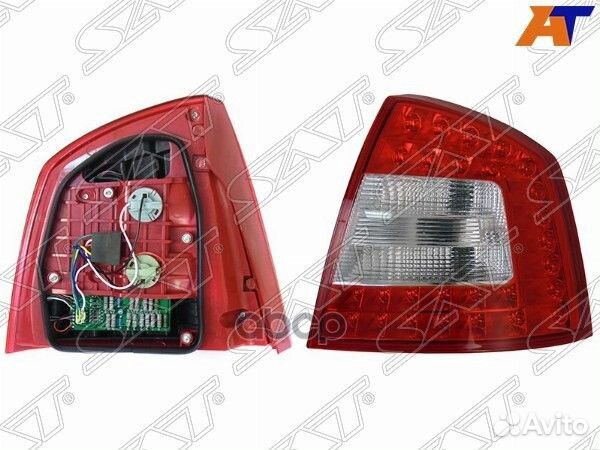 Фонарь задний skoda octavia 08-13 RH 4D диод. S