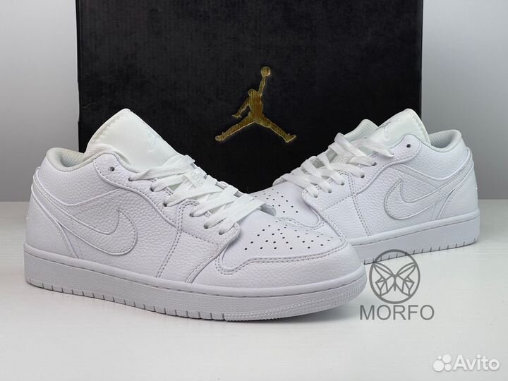 Nike Air Jordan 1 Low White Pure Platinum