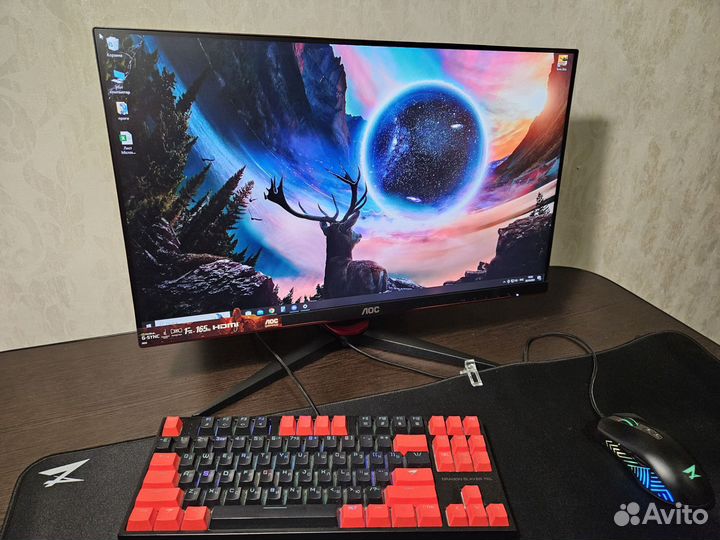 Новый игровой монитор AOC 165Гц