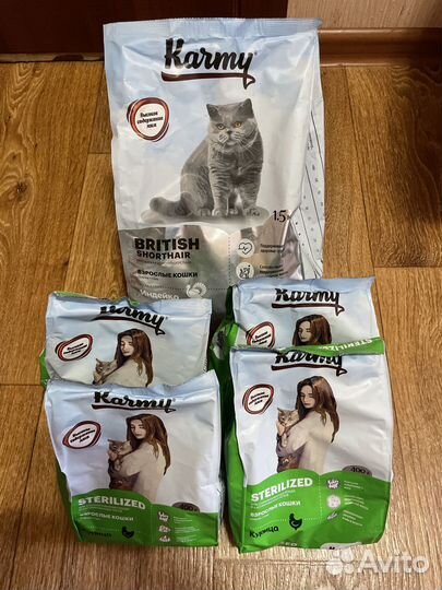 Корм кошачий Karmy