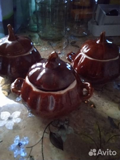 Горшок для запекания. 3 шт