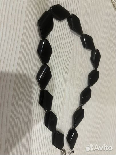 Бусы из натуральных камней винтаж