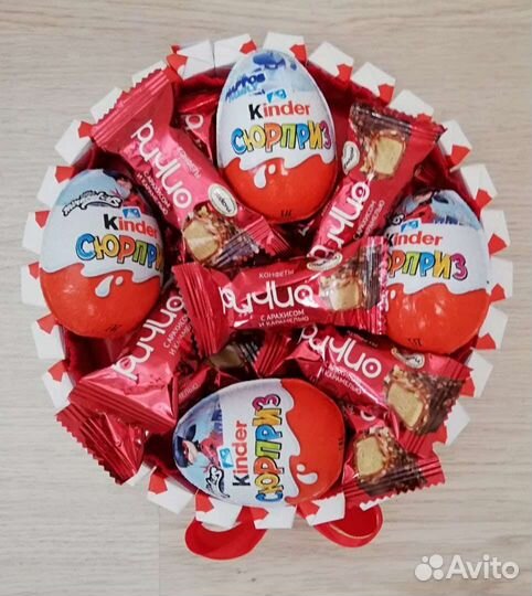 Торт из Киндеров