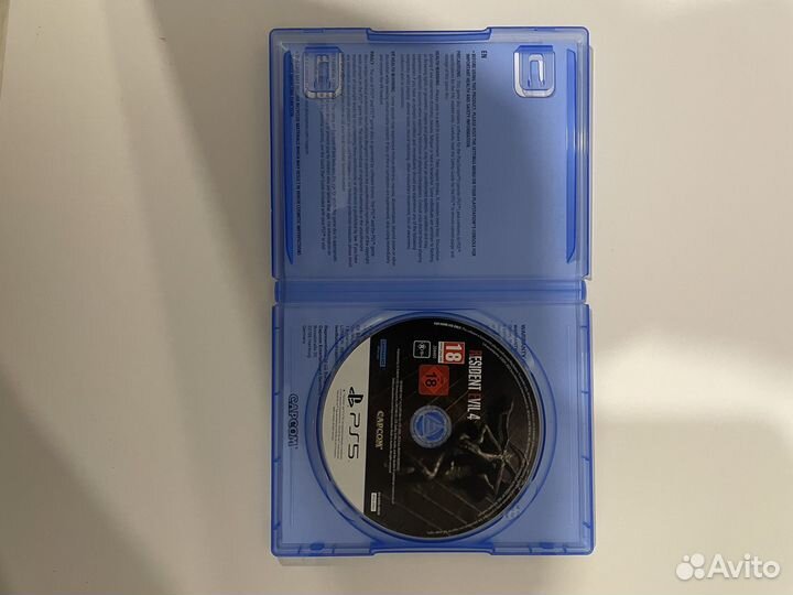 Resident evil 4 remake ps5 диск