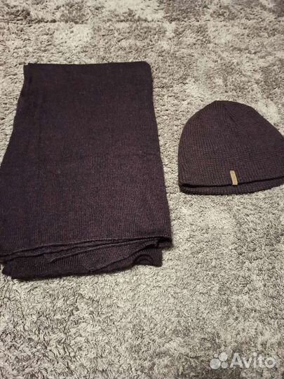 Комплект шапка и шарф