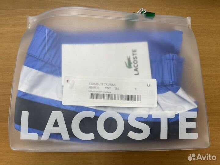 Шорты Lacoste плавотельные оригинал