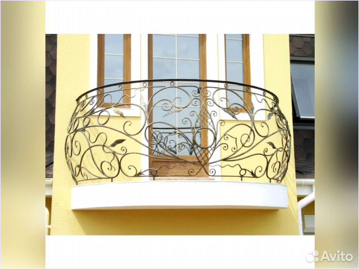 Балкон кованый