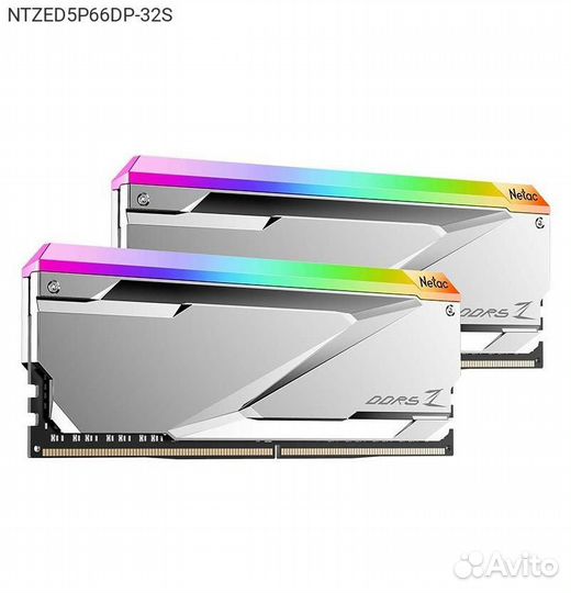 Комплект памяти Netac Z RGB 32GB dimm DDR5 6600MHz