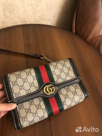 Сумка клатч в стиле gucci