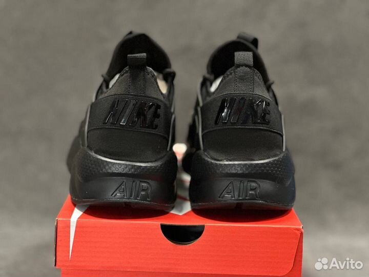 Мужские кроссовки Nike Air Huarache Triple Black