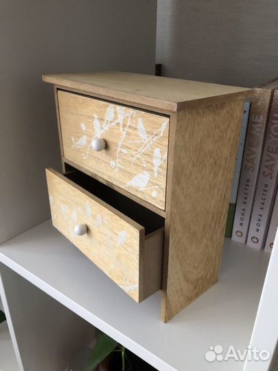 Шкатулка деревянная