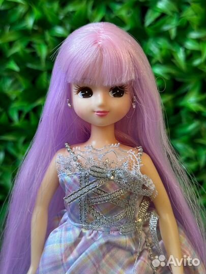 Кукла Licca с фиолетовыми волосами