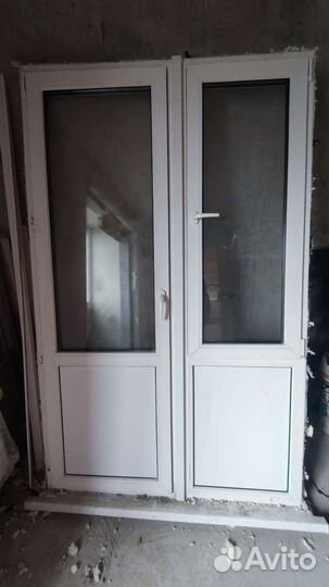 Балконный блок с дверью