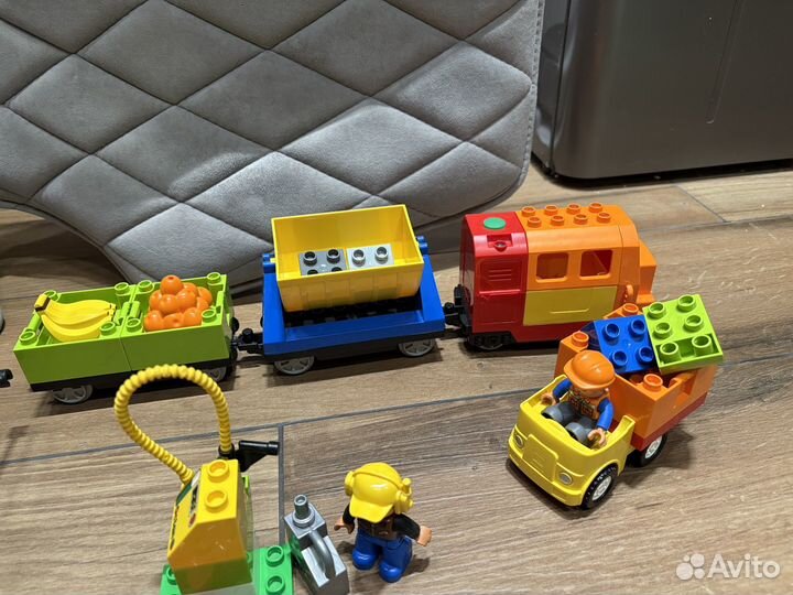 Lego duplo железная дорога 10508