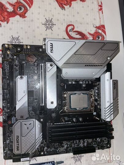 Материнская плата с процессором i5 12600