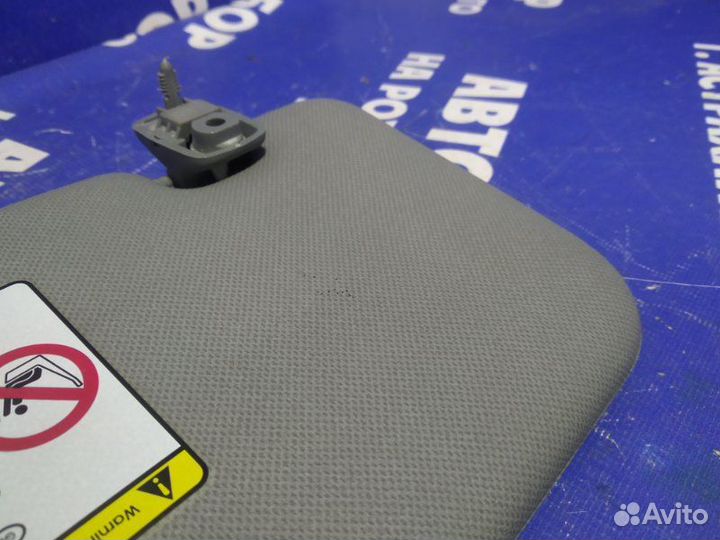 Козырек солнцезащитный Hyundai Solaris 1 хэтчбек