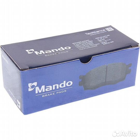 Колодки тормозные дисковые mando 2945686674