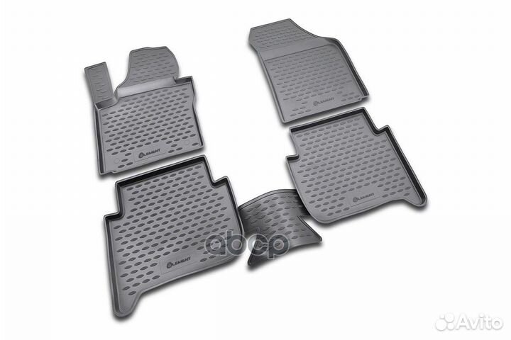 Коврики в салон VW Touran 11/2006, 4 шт., 5 м