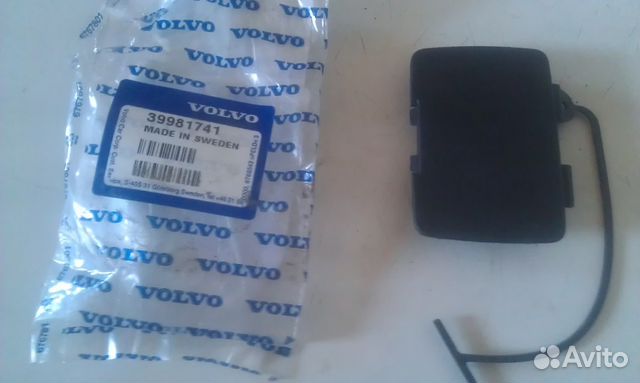 Заглушка бампера Volvo S 80