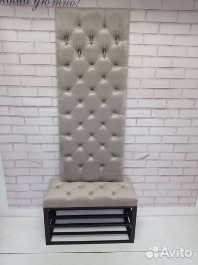 Вешалка в прихожую, мягкая прихожая, обувница